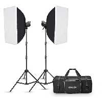 کیت فلاش برند گودکس مدل Godox MS300-V Studio Flash Monolight (2-Light Kit)