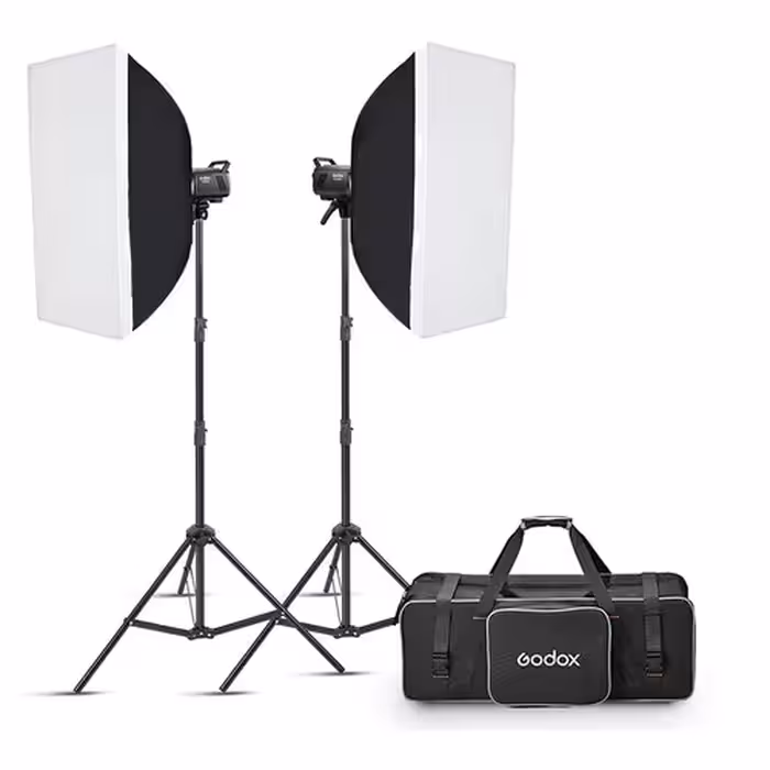 کیت فلاش برند گودکس مدل Godox MS300-V Studio Flash Monolight (2-Light Kit)