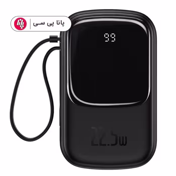 پاوربانک فست شارژ Baseus PPQD-L01 22.5W with Type-C Cable 20000mAh