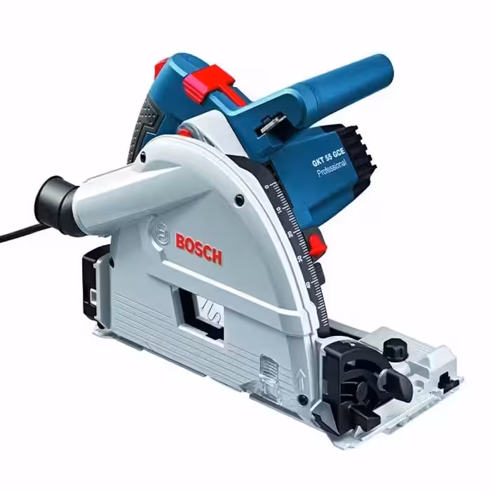 اره گردبر ریلی بوش مدل GKT 55 GCE (اره نفوذی بوش GKT 55 GCE ) اصلی با همراه تیغ