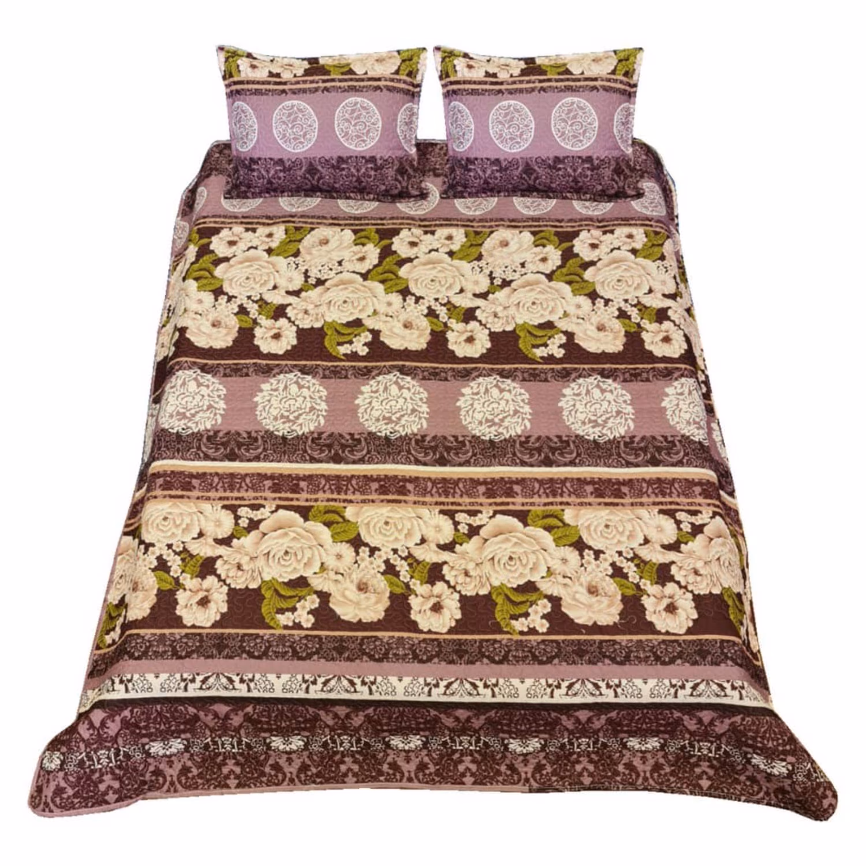 روتختی پنبه دوزی سندس طرح نورا  دو نفره 3 تکه