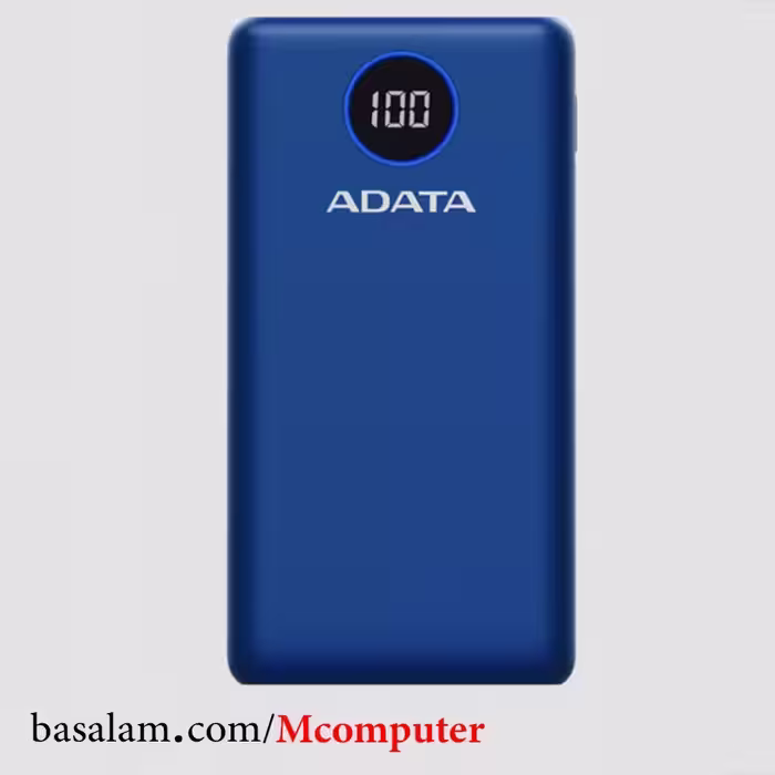 پاور بانک ای دیتا Adata P20000QCD ظرفیت 20000 میلی آمپر با ارسال رایگان