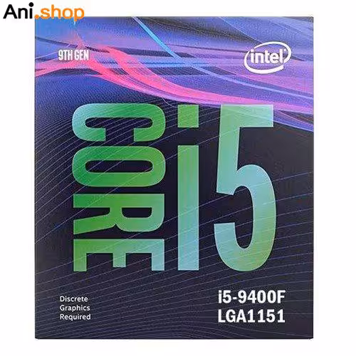 پردازنده مرکزی CORE I 5 مدل 9400F برند INTEL کد 611