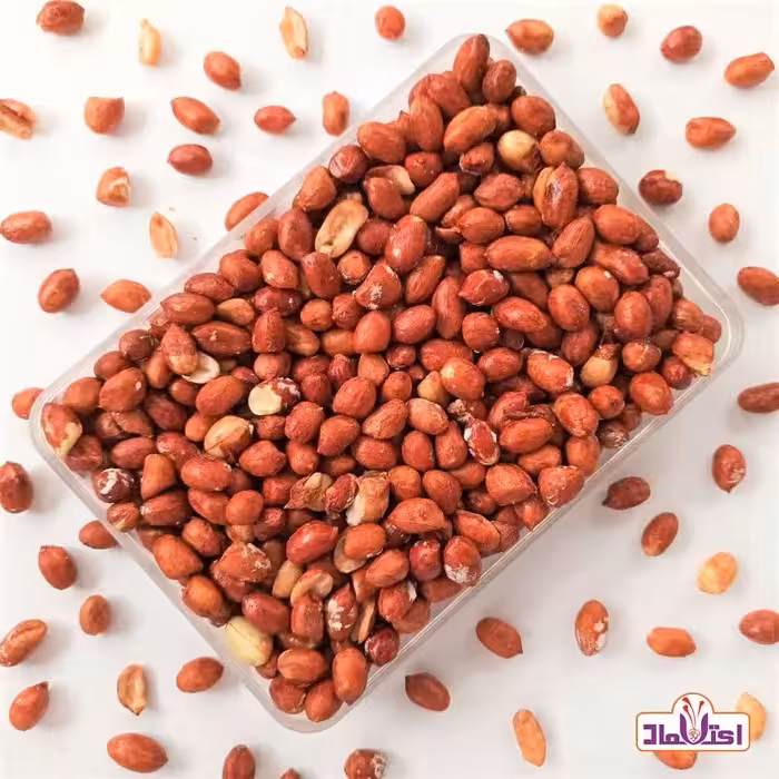 مغز بادام زمینی لعابی250گرمی اعتماد - حذف شده