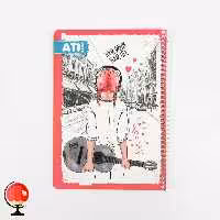 دفتر مشق 80 برگ سیمی طرح موسیقی آتی