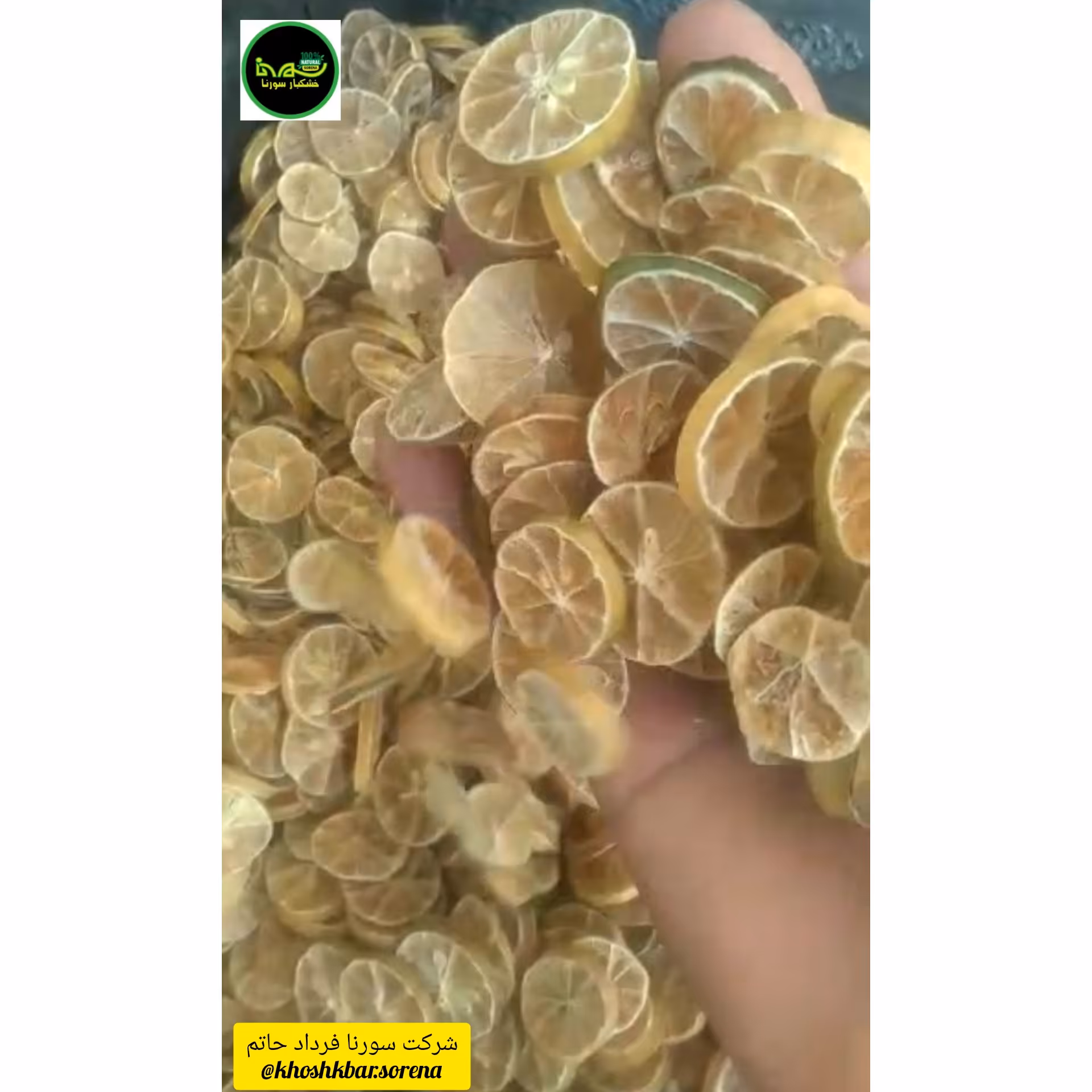 اسلایس لیمو سنگی جهرم امساله درجه یک در بسته بندی 800 گرمی
