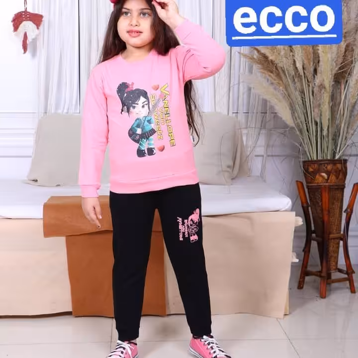 بلوز وشلوار دخترانه طرح دختر