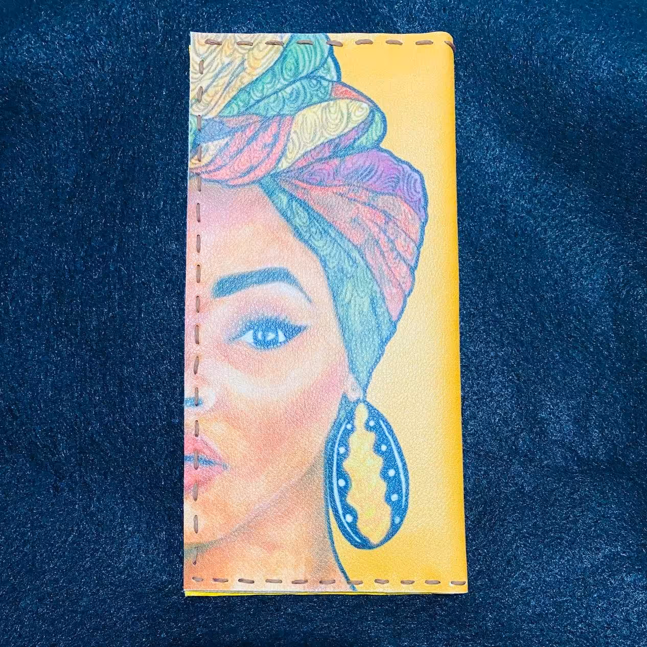 کیف پول چرم پنلی 22 *22 فانتزی 