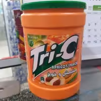 پودر شربت ترایسی خارجی طعم هلو و زردآلو  900گرمی    