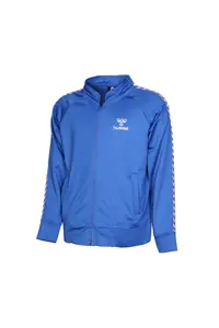 ژاکت ورزشی آبی دخترانه و پسرانه بچگانه Zipper sweatshizard اورجینال hummel