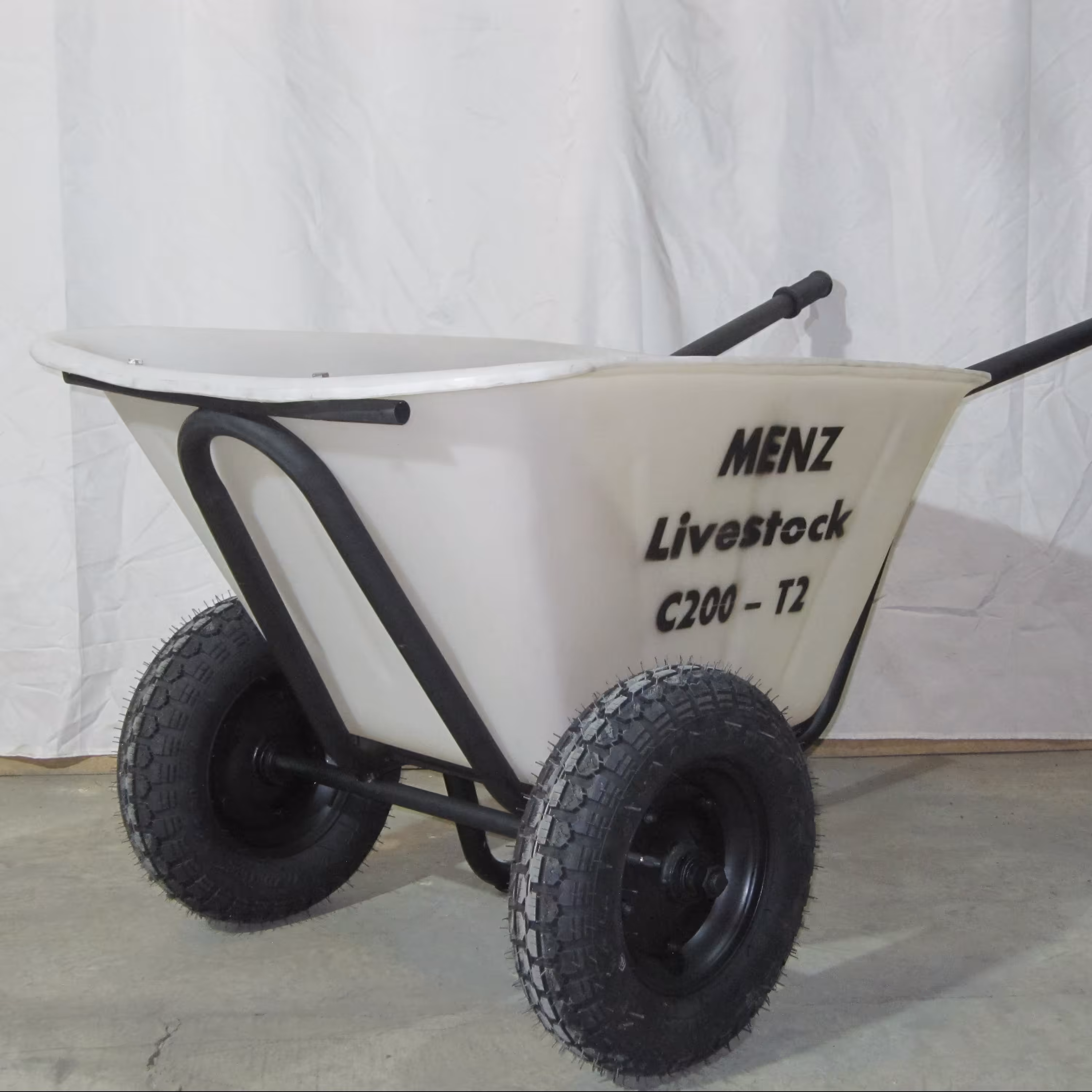 فرغون 2 چرخ قصابی ،دامداری ،چرمسازی ،کشاورزی MENZ.برای حمل دان دام و طیور-ارسال رایگان