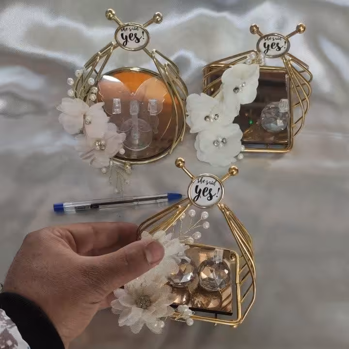 جای حلقه( فلزی دو حلقه ای) 