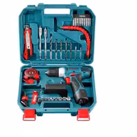 کیت دریل شارژی 12ولت تک باتری 35پارچه  رونیکس مدلrs8013