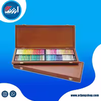 پاستل گچی گالریا 72 رنگ جعبه چوبی