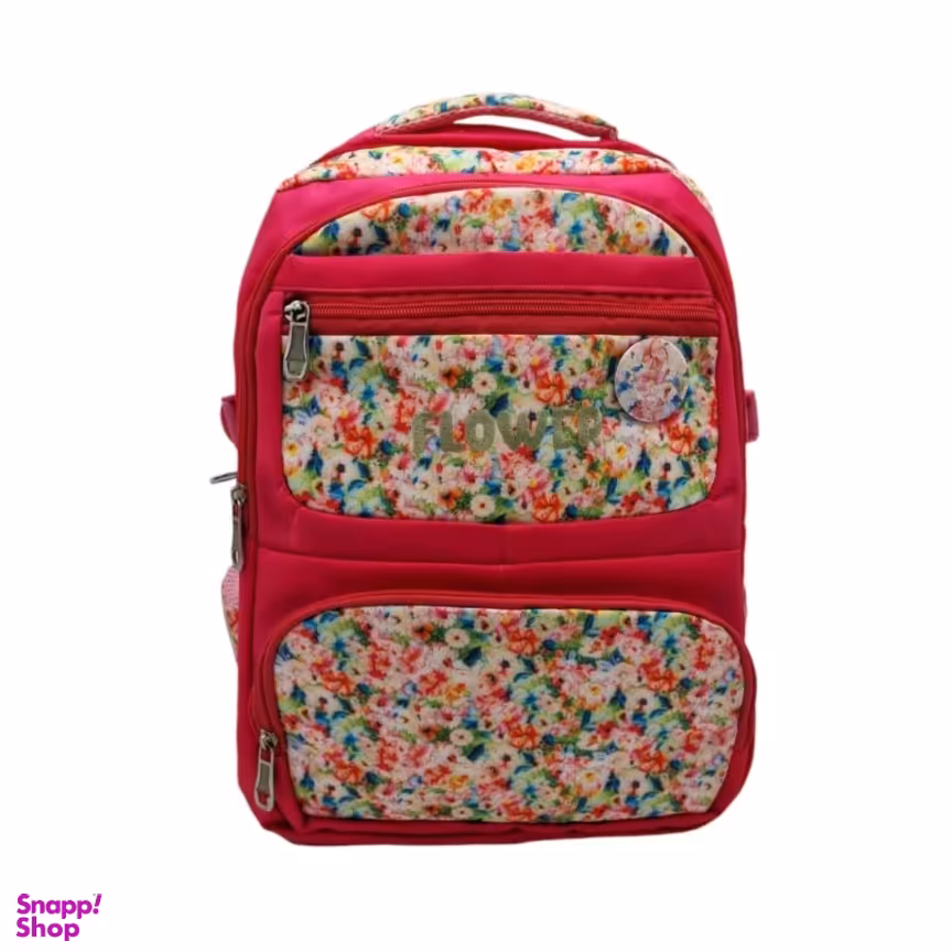 کوله پشتی طرح گل کد  238