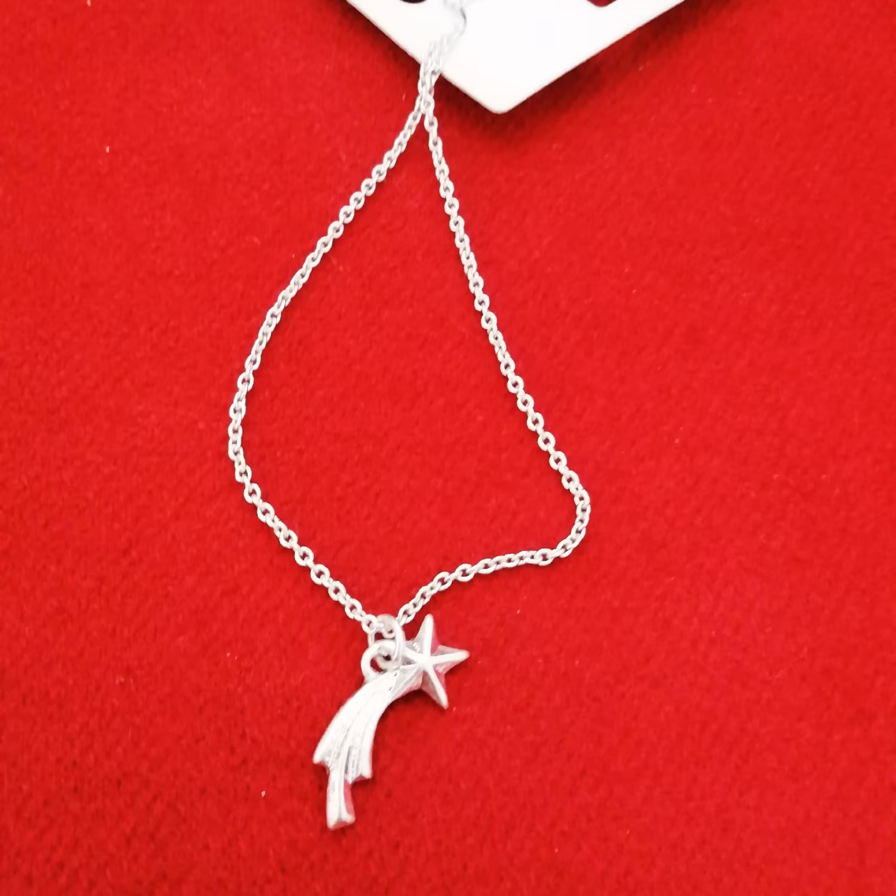 گردنبند رنگ ثابت با طرح ستاره دنباله دار، وارداتی از آلمان