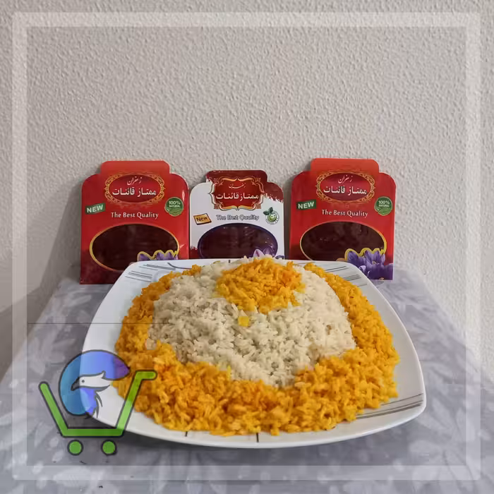 زعفران سرگل قائنات درجه یک (سه مثقالی)