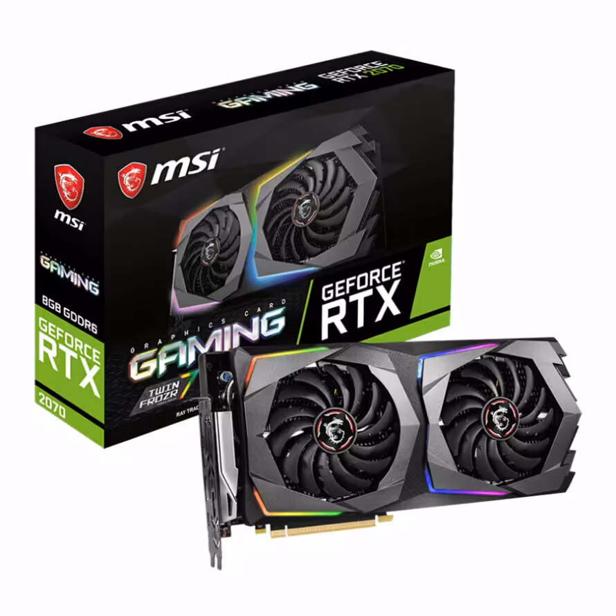 کارت گرافیک ام اس آی RTX 2070 GAMING 8G DDR6