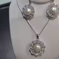 نیم ست نقره