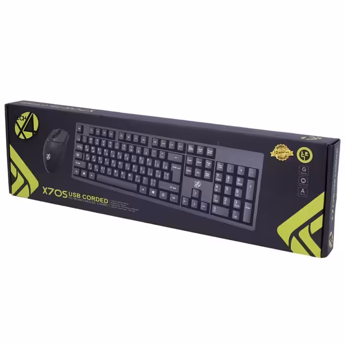 کیبورد و ماوس سیمی ایکس فورتک X4Tech X70S