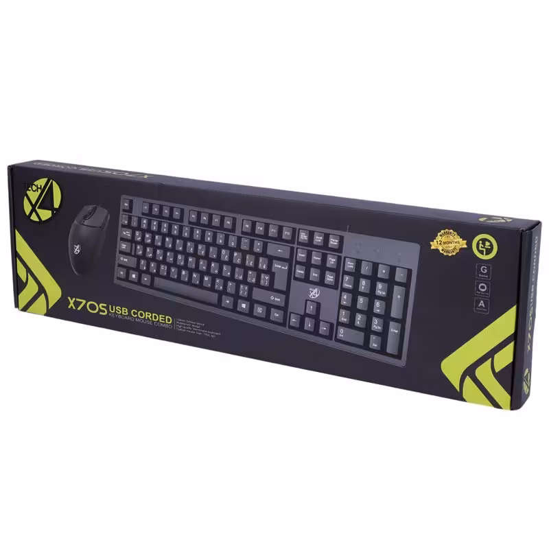 کیبورد و ماوس سیمی ایکس فورتک X4Tech X70S