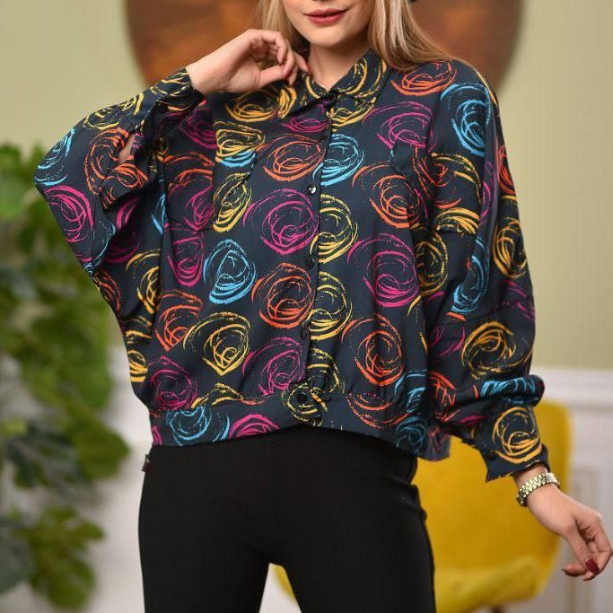 شومیز آبرنگی