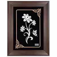 تابلو نقره آکسو طرح گل کد L39