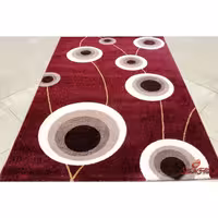 فرش  ماشینی ساوین طرح بهرنگ زرشکی