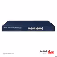 قیمت و خرید سوئیچ پلنت Planet GSW-1601 رکمونت 16 پورت 10/100/1000Mbps - شبکه ساز