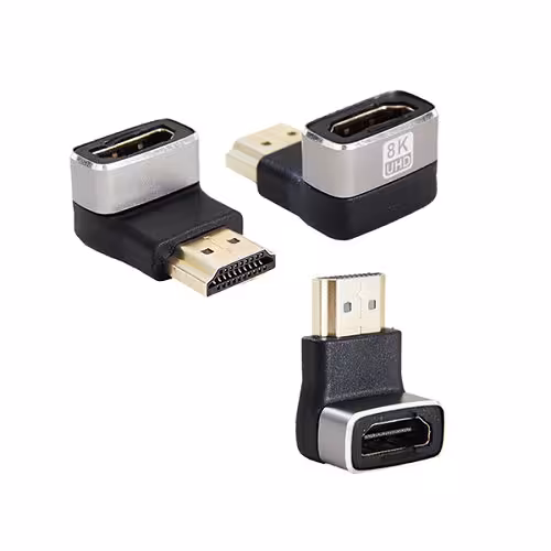 تبدیل HDMI نر به HDMI ماده 90 درجه کی نت مدل K-AHDMF021