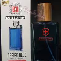 عطر 55 میل مردانه سوئیس آرمی Swiss Armyدانهیل آبی-دیزایر بلو  Dunhill Desire Blue