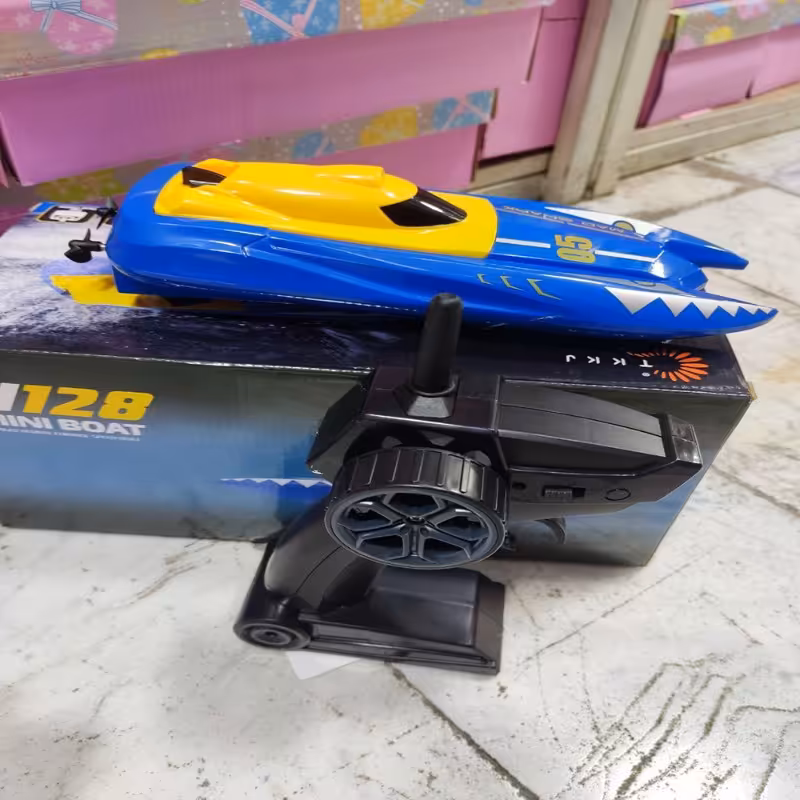 اسباب بازی قایق کنترلی ریموت دار شارژِی تک باتری سرعتی