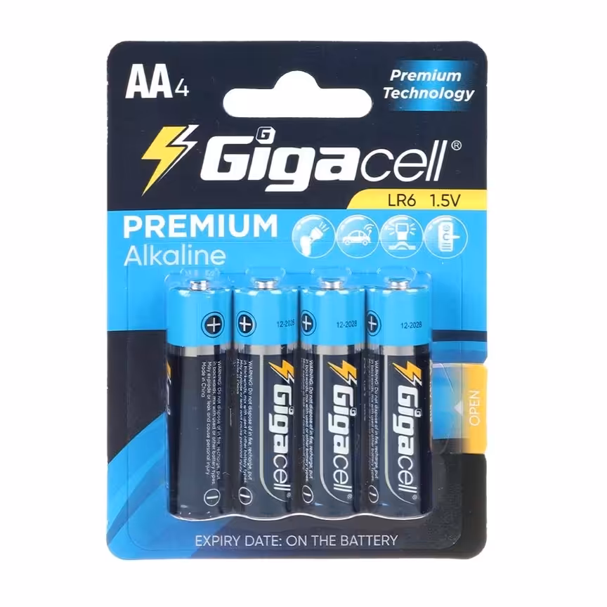باتری قلمی آلکالاین GigaCell  premium Alkaline