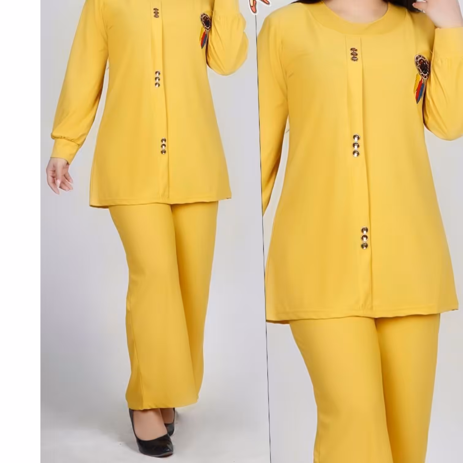 ست پری ست خانگی لباس راحتی تونیک شلوار خونگی مناسب فصل تابستانی ست زنانه پیرهن شلوار راحتی ست راحتی کرپ پلاس
