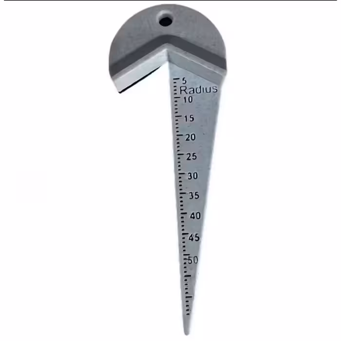 شعاع سنج پلاستیکی سفید مدل رادیوس 01