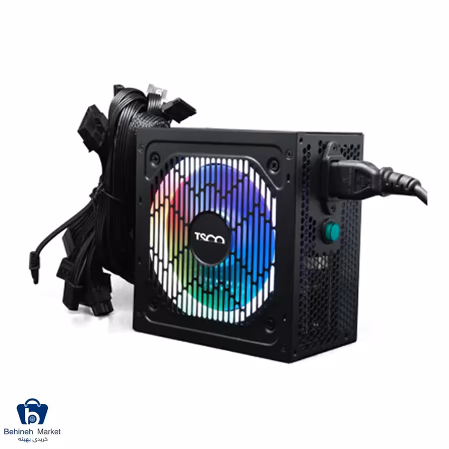 منبع تغذیه کامپیوتر گیمینگ تسکو مدل TP 1000GA 650W
