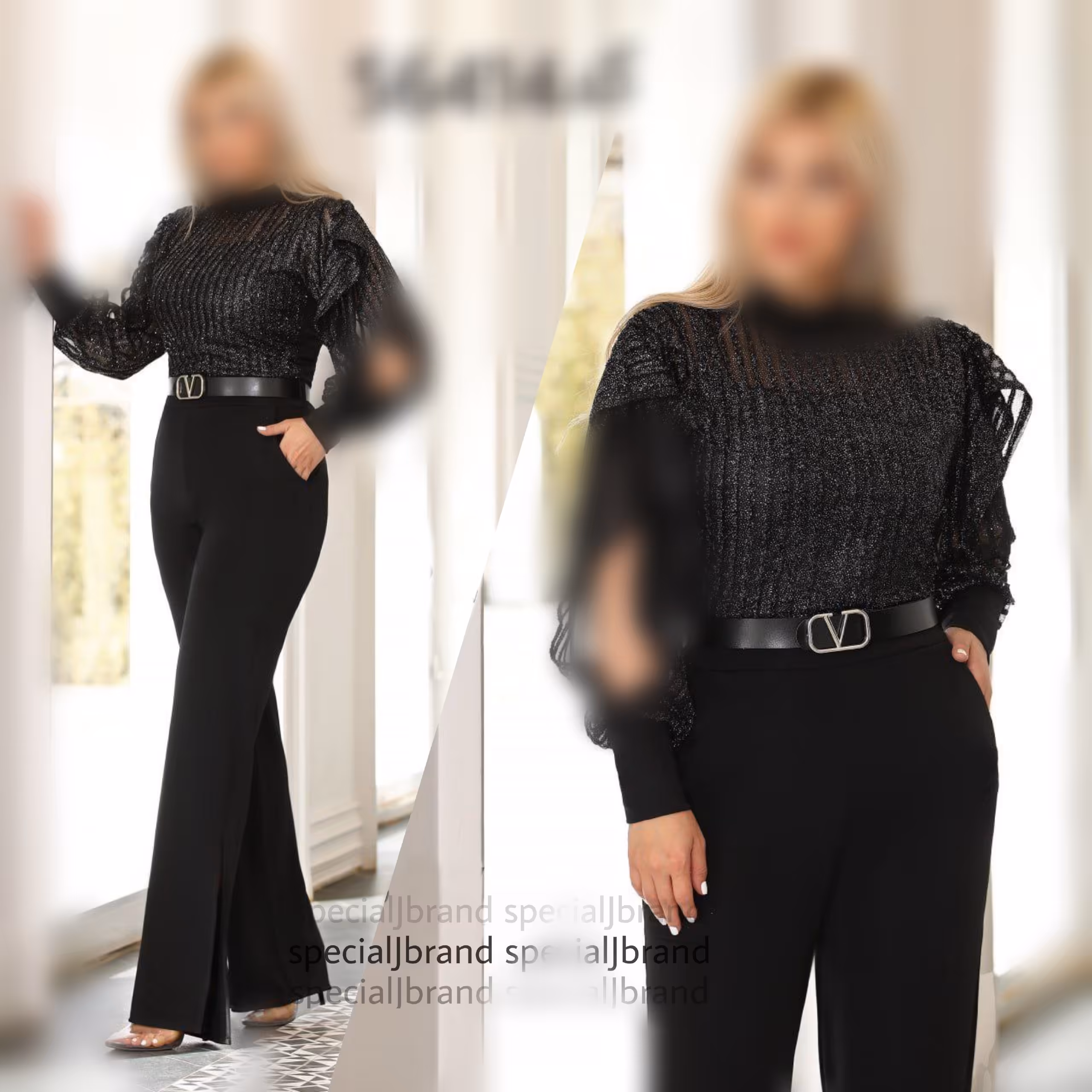 پیراهن و سرهمی جذاب زنانه لاکچری