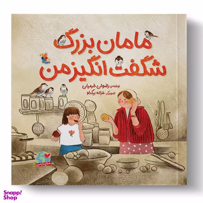 کتاب مامان بزرگ شگفت انگیز من اثر رضوان خرمیان انتشارات میچکا