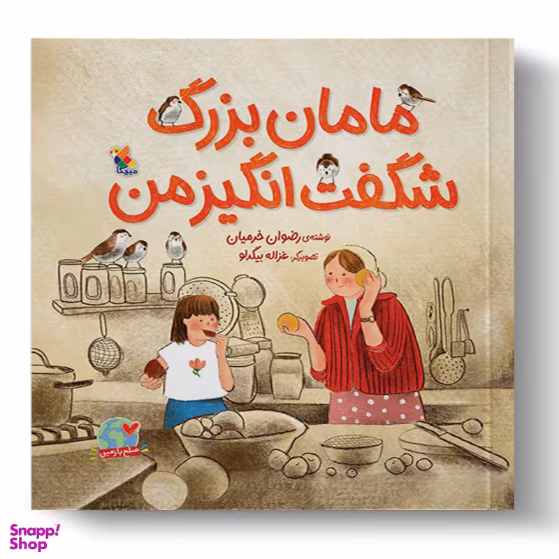 کتاب مامان بزرگ شگفت انگیز من اثر رضوان خرمیان انتشارات میچکا
