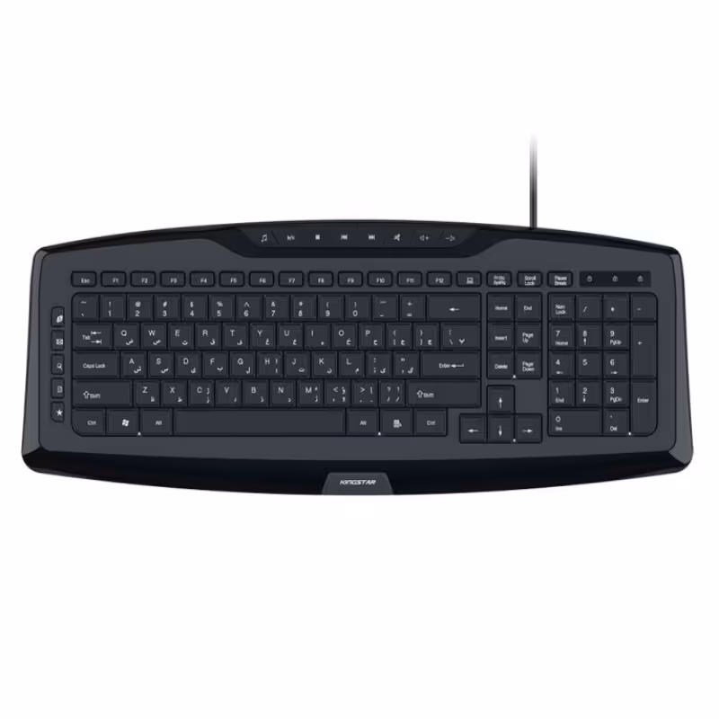 کیبورد kb83 w کینگ استار