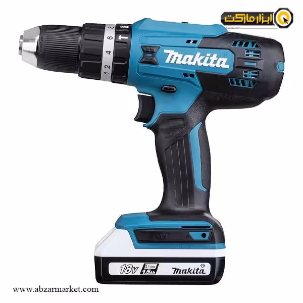 دریل شارژی چکشی ماکیتا لیتیوم 18 ولت مدل HP488D002