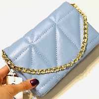 کیف دستی و دوشی زنانه و دخترانه زارا دسته زنجیر مستطیل ارسال رایگان