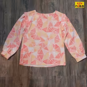 شومیز حریر طرح دار زنانه سایز 38 تا 46 تکرنگ گلبهی بلوز مجلسی زنانه