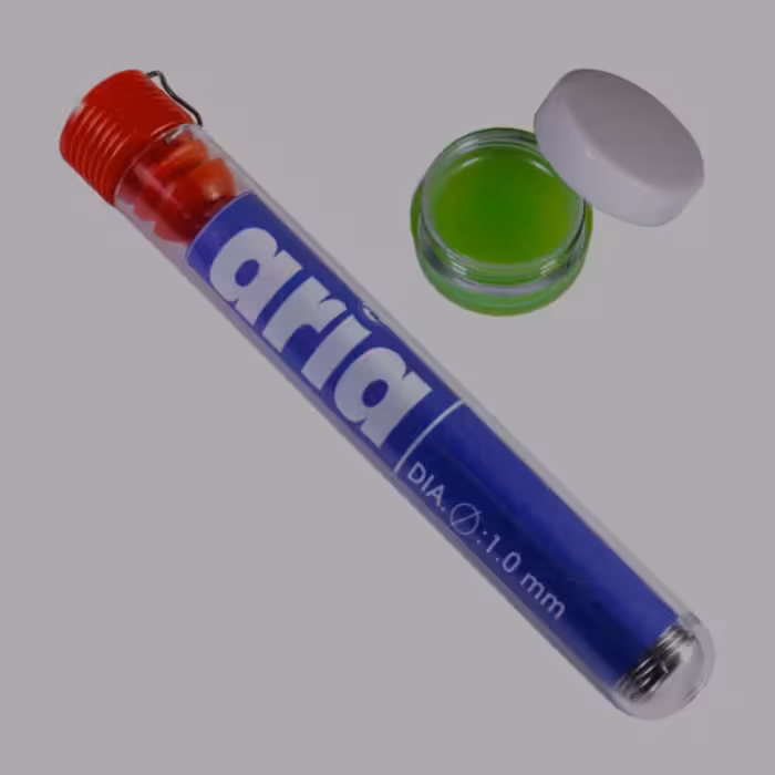 ￼سیم لحیم آریا مدل SM-17 به همراه روغن لحیم