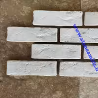 سنگ مصنوعی طرح آجر فخاری ابعاد 7-19 سانتیمتر قیمت به ازای یک متر مربع