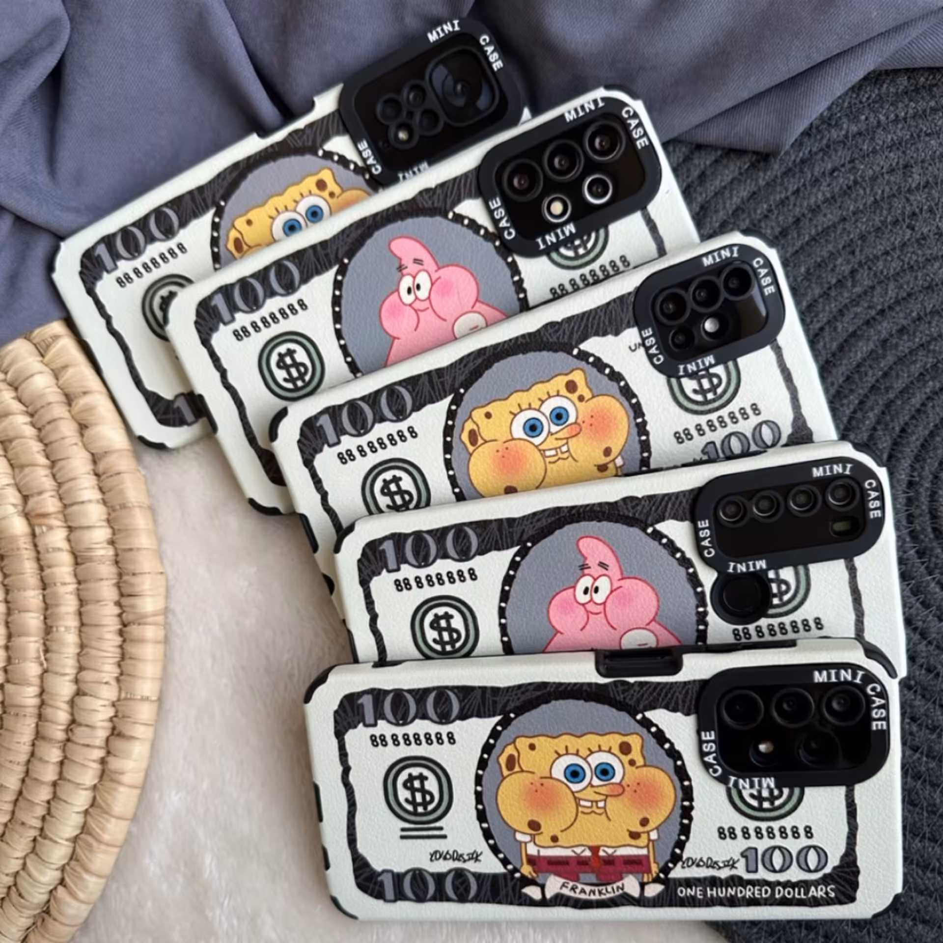 قاب دلار پاتریک و باب اسفنجی برای سامسونگ