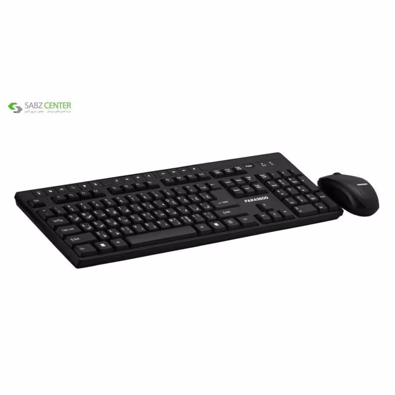 ماوس و کیبورد بی سیم فراسو مدل FCM-4848RF BLACK