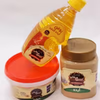 پک 3تایی محبوب حلواارده _ ارده _ روغن ارده کنجد (آتا برند محبوب حلوا ارده و پشمک)