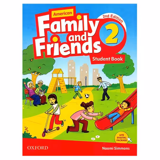 کتاب American Family and Friends 2 Second Edition اثر Naomi Simmons انتشارات oxf