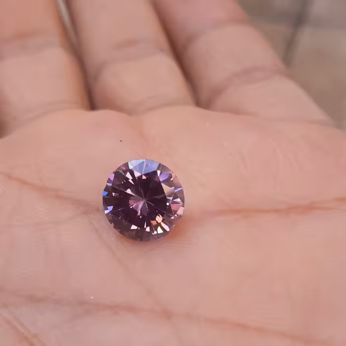 الماس مصنوعیczدرجه یک وارداتی تراش عالی نگین تک و کلکسیونی 